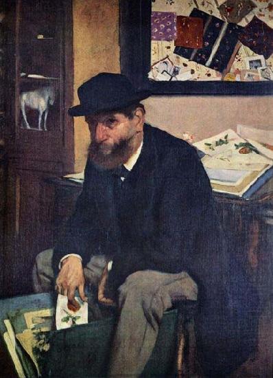 The Amateur, Edgar Degas